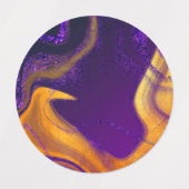 Farbkunst Etiketten (Design 2)