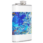 Farbkunst Flachmann (Rechts)