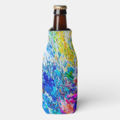 Farbkunst Flaschenkühler (Flaschenvorderseite)