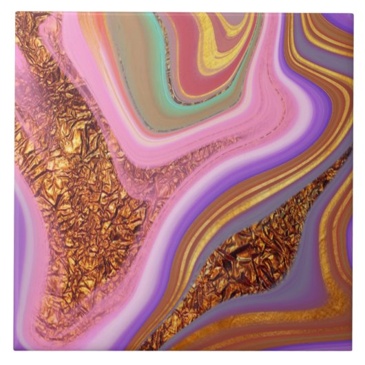 Farbkunst Fliese (Vorderseite)