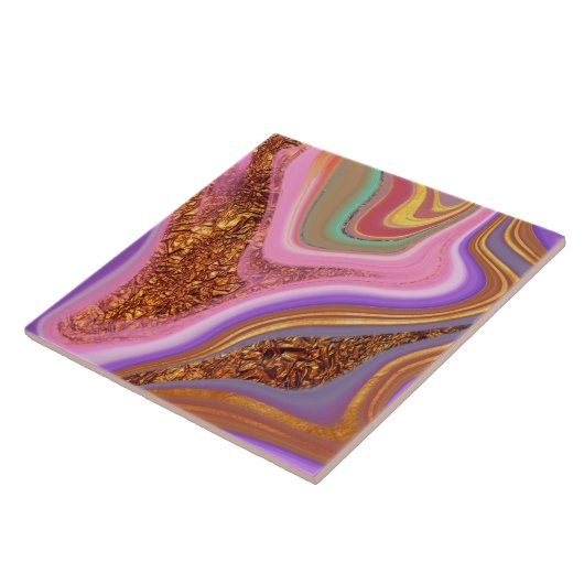 Farbkunst Fliese (Seite)