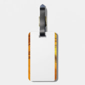 Farbkunst Gepäckanhänger (Rückseite vertikal)