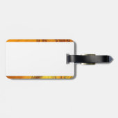 Farbkunst Gepäckanhänger (Rückseite horizontal)