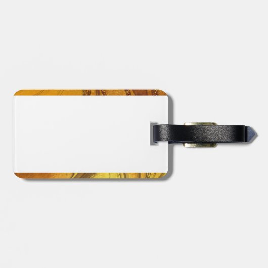 Farbkunst Gepäckanhänger (Rückseite horizontal)