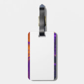 Farbkunst Gepäckanhänger (Rückseite vertikal)