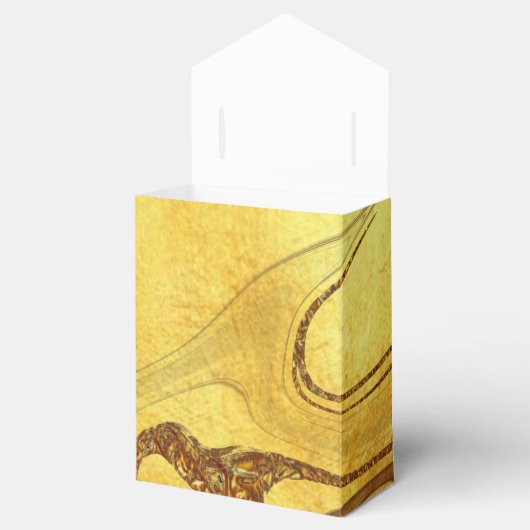 Farbkunst Geschenkschachtel (Geöffnet)