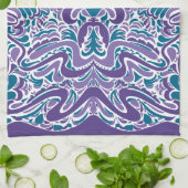 Farbkunst Geschirrtuch (Gefaltet)