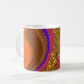 Farbkunst Kaffeetasse (Vorderseite Links)