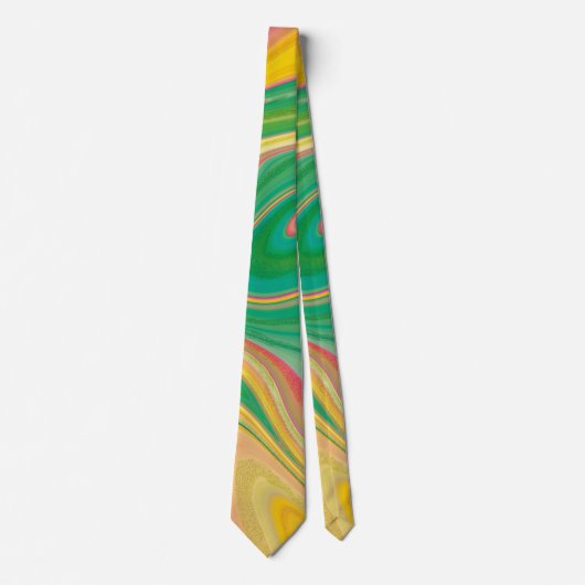 Farbkunst Krawatte (Vorderseite)