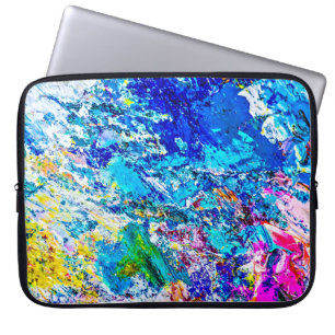 Farbkunst Laptopschutzhülle