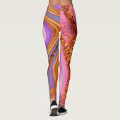 Farbkunst Leggings (Rückseite)