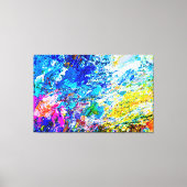 Farbkunst Leinwanddruck (Vorderseite)