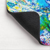 Farbkunst Mousepad (Ecke)