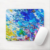 Farbkunst Mousepad (Mit Mouse)