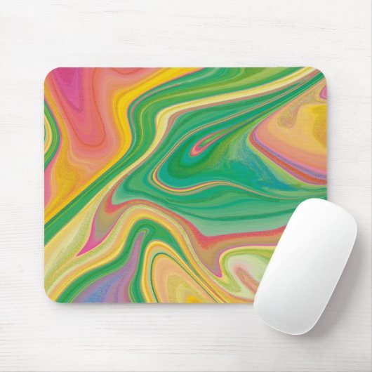 Farbkunst Mousepad (Mit Mouse)