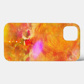 Farbkunst nahtloser Hintergrund gelb, orange Case-Mate iPhone Hülle (Rückseite (Horizontal))