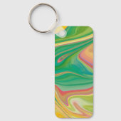 Farbkunst Schlüsselanhänger (Vorderseite)