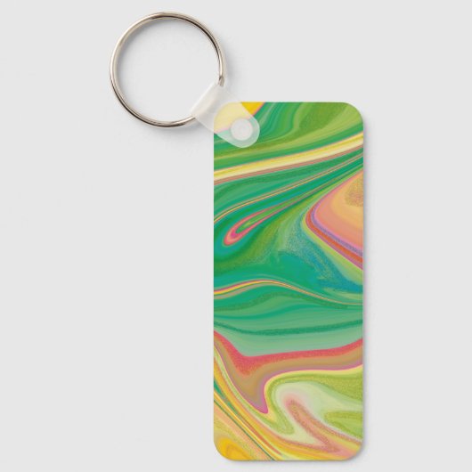 Farbkunst Schlüsselanhänger (Vorderseite)