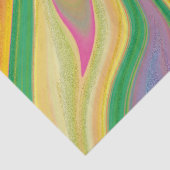 Farbkunst Seidenpapier (Detail)