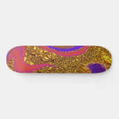 Farbkunst Skateboard (Horizontal)