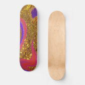 Farbkunst Skateboard (Vorderseite)