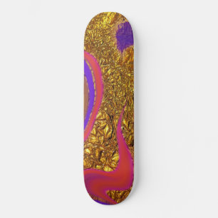 Farbkunst Skateboard