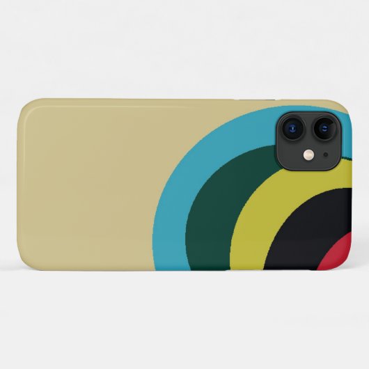 Farbkurven Case-Mate iPhone Hülle (Rückseite (Horizontal))