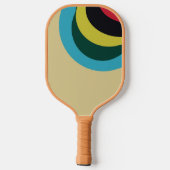 Farbkurven Pickleball Schläger (Rückseite)