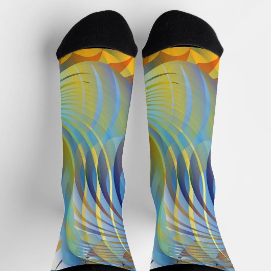 Farbkurven Socken (Oben)