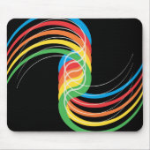 Farbkurven: Vektorillustration: Mousepad (Vorne)