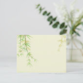 Farblackierte Aquarellkarte mit Wild-Stilisation Postkarte (Stehend Vorderseite)