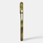 Farblackierte Tactical Camouflage Muster grün Case-Mate iPhone Hülle (Rückseite / Links)