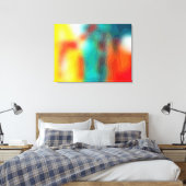 Farbländer Leinwanddruck (Insitu (Schlafzimmer))