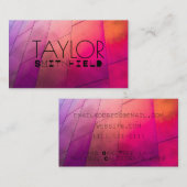 FARBLED-Leuchten Visitenkarte (Vorne/Hinten)