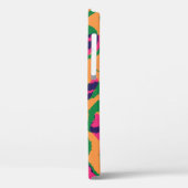 Farbleoparden-Illustrationstafel Case-Mate iPhone Hülle (Rückseite / Links)