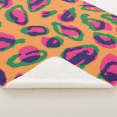 Farbleoparden-Illustrationstafel Sherpadecke (3/4)