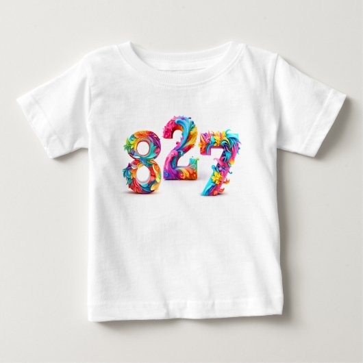 Farblich 827 baby t-shirt (Vorderseite)
