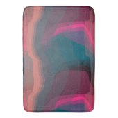 Farblich Abstrakt Badematte (Vorderseite Vertikal)