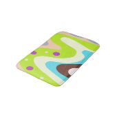 Farblich abstrakt badematte (Schrägansicht)