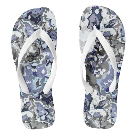 Farblich Abstrakt Badesandalen (Fußbett)