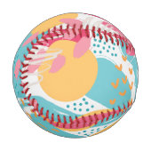 Farblich Abstrakt Baseball (Vorderseite Links)