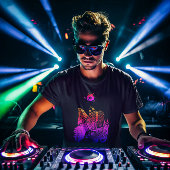 Farblich Abstrakt Cool T-Shirt