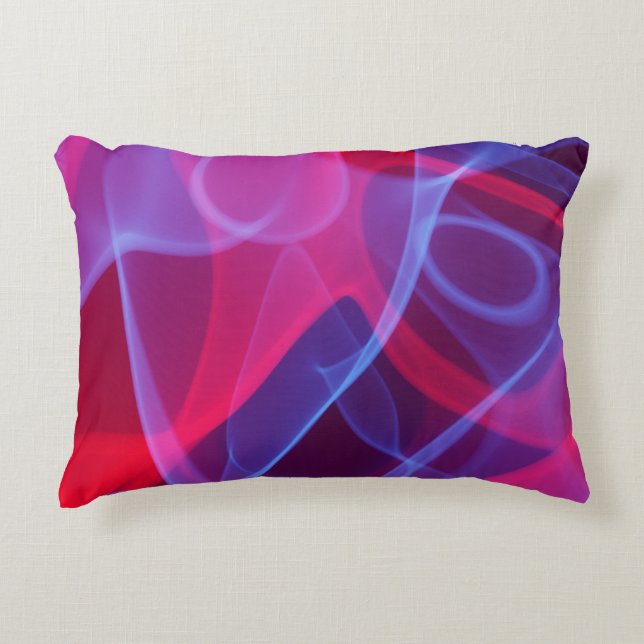 Farblich Abstrakt Dekokissen (Vorderseite)
