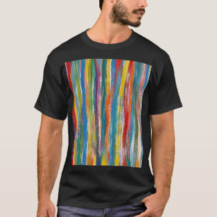 Farblich Abstrakt: Digitale Ölgemälde T-Shirt