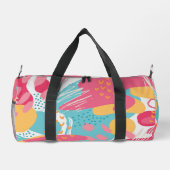 Farblich Abstrakt Duffle Bag (Rückseite)