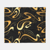 Farblich Abstrakt Fleecedecke (Vorderseite (Horizontal))