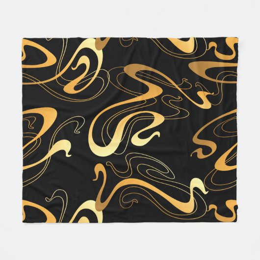 Farblich Abstrakt Fleecedecke (Vorderseite (Horizontal))