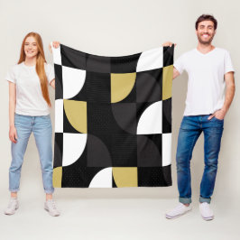 Farblich Abstrakt Fleecedecke