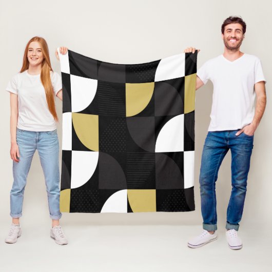 Farblich Abstrakt Fleecedecke (Beispiel)