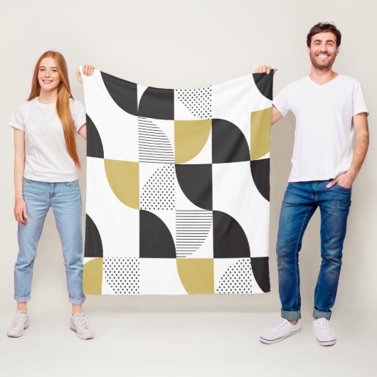 Farblich Abstrakt Fleecedecke (Beispiel)